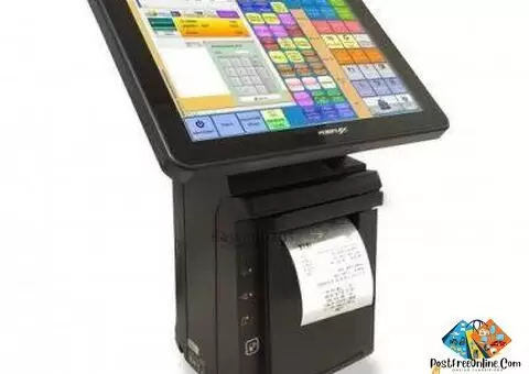 FEATURE*PACKED POS TERMINAL From Posiflex and Handheld Honeywell Wireless Barcode Scanner