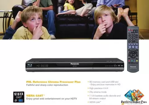 Panasonic blu ray player DMP-bdt110