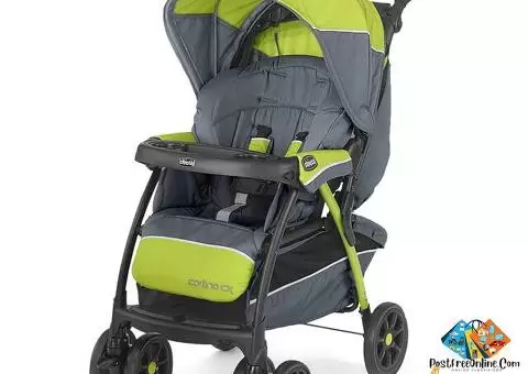 Chicco Cortina CX Stroller with 8-Reclining Positions,Pram for boys and girls, 0-4 years