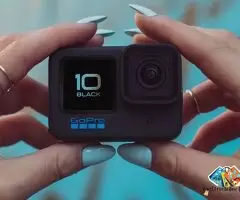 GoPro HERO10 Black - Waterproof Action Camera with Front LCD and Touch Rear Screens, 5.3K60 Ultra HD / 10