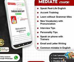 Anglofone: Online English Classes with expert tutors through WhatsApp / 4