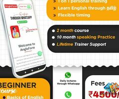 Anglofone: Online English Classes with expert tutors through WhatsApp / 5