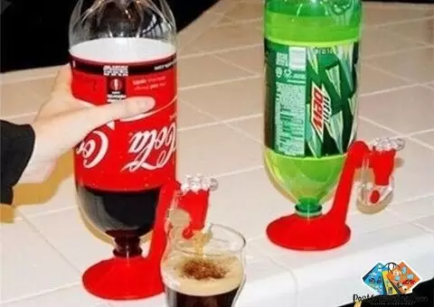 Portable Drinking Soda Dispense | Party Soda and Mineral Water Dispenser