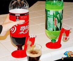 Portable Drinking Soda Dispense | Party Soda and Mineral Water Dispenser / 1