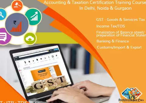 GST Certification Course in Delhi, 110005 SLA Accounting Institute,