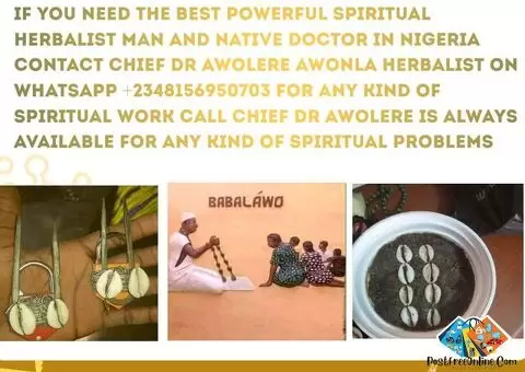 THE BEST POWERFUL SPIRITUAL HERBALIST AND NATIVE DOCTOR IN NIGERIA