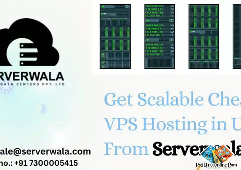 Get Scalable Cheap VPS Hosting in UK From Serverwala