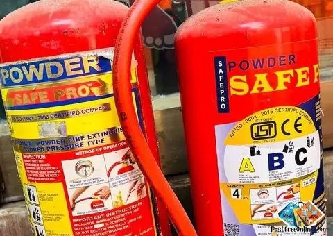 Buy 4 KG and 6 Kg ABC Fire Extinguisher Online at Discount.