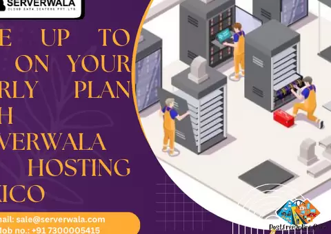 Save Up to 10% on Your Yearly Plan with Serverwala VPS Hosting Mexico