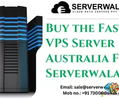 Buy the Fastest VPS Server Australia From Serverwala